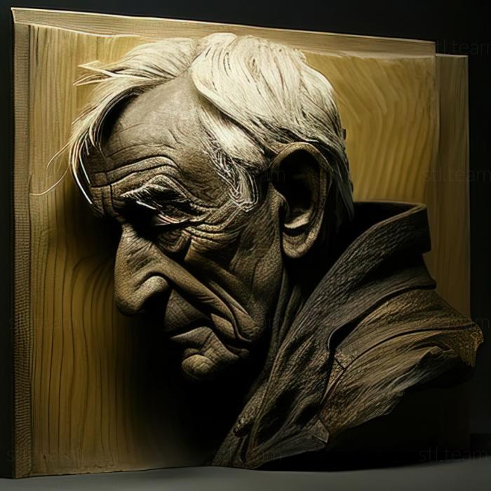 3D model Andrew Wyeth (STL)